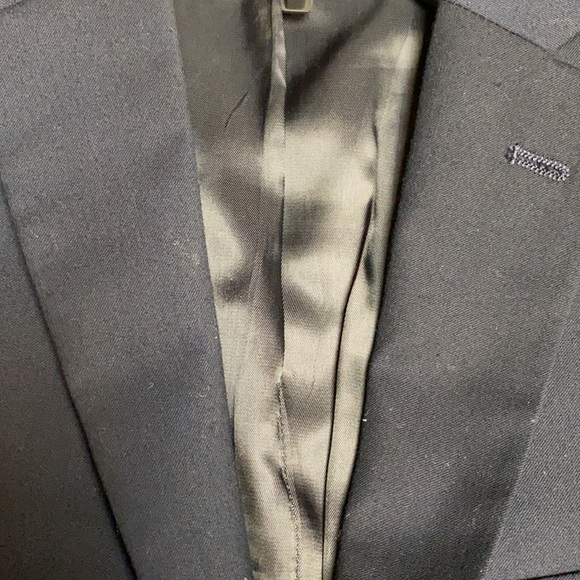 Lauren Ralph Lauren Solid Suit Blazer, Little Boys, Navy blue with Gold buttons, - Picture 10 of 16